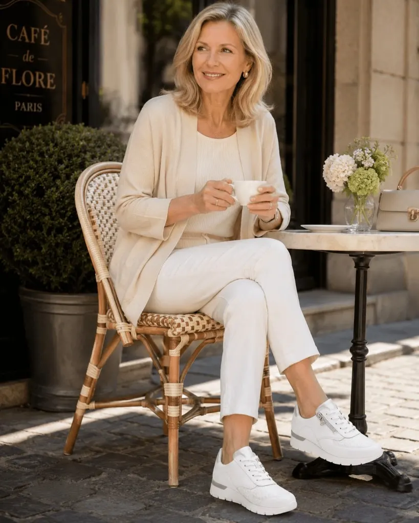 Waldläufer K-Ramona wider-fit trainers styled for a calm everyday moment